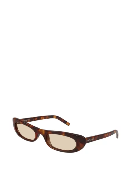Saulės akiniai Saint Laurent Eyewear ruda