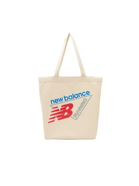 Torba sportowa New Balance – beżowa