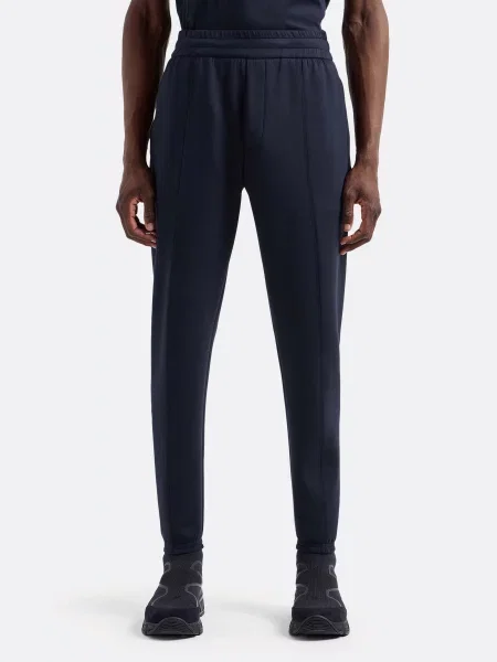 Спортивные штаны Emporio Armani из модала синие