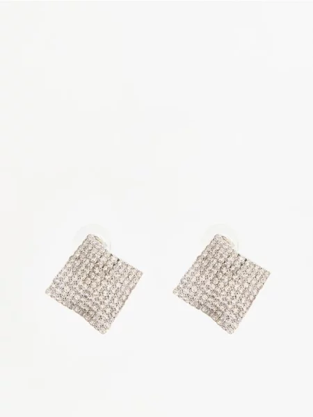 Reserved Cercei cu zirconiu cubic argintiu