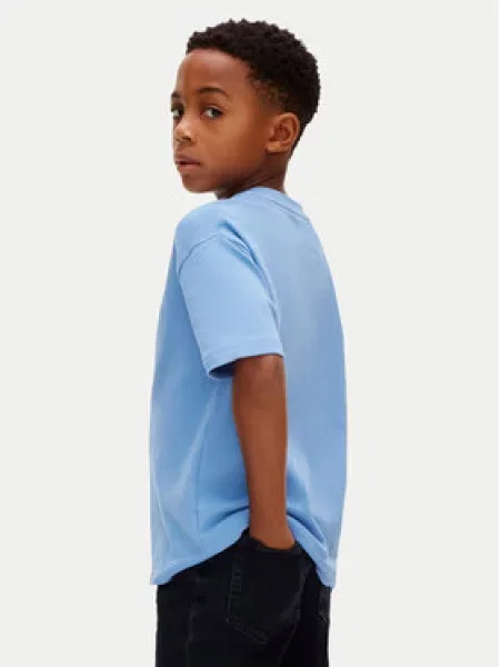Dětské tričko Calvin Klein Jeans modré