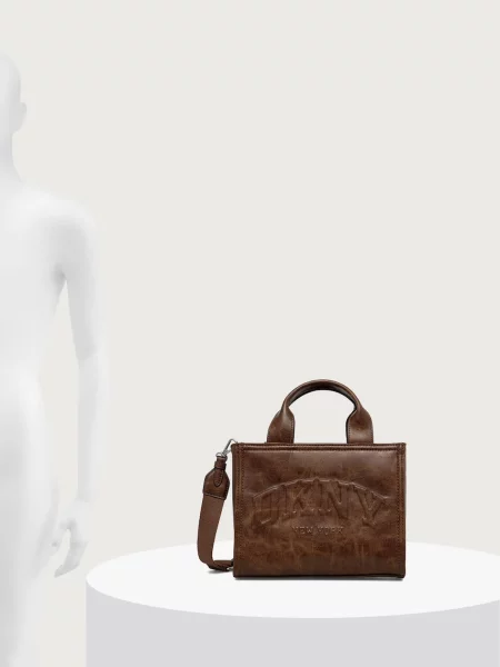 Кожаная сумка через плечо Dkny