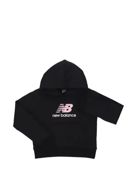 Gyerek kapucnis melegítő felső New Balance fekete