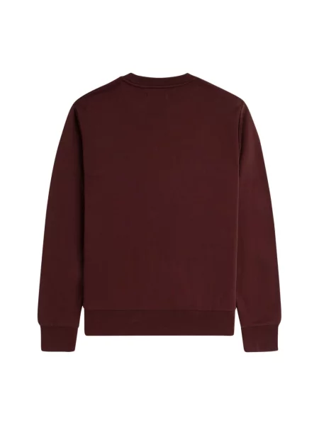 Haftowana bluza Fred Perry czerwona