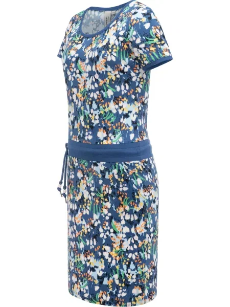 Ragwear Poletna obleka Baomi Tropic Youmodo safir / oranžna / črna bela