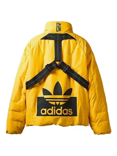 Tricou Adidas din piele de căprioară cu bretele cu glugă negru