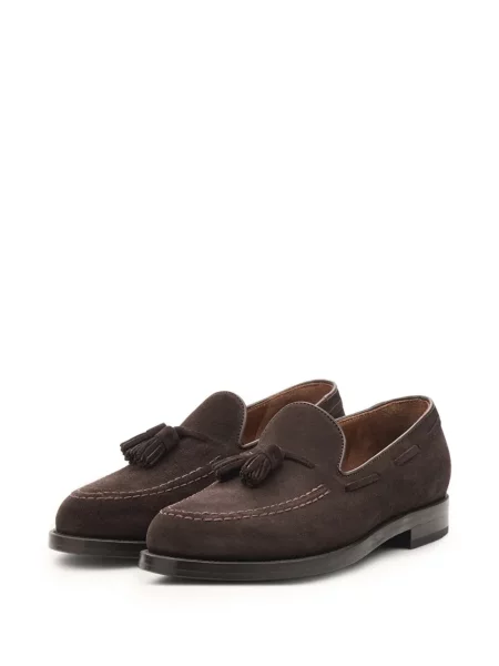 Pantofi loafer Lottusse din piele maro