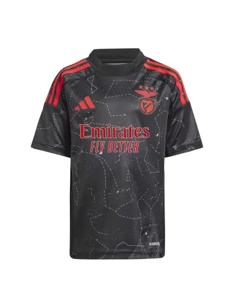 Zestaw koszulki i spodenek outdoorowych Benfica Lisbonne czarna