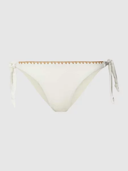 Figi bikini z wiązanymi detalami model ‘DIMKA SANTAFE’ Banana Moon biały