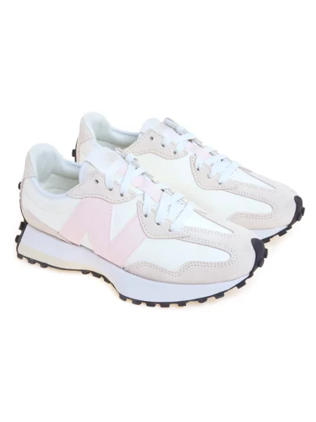 Sneakersy New Balance 327 skórzane beżowe