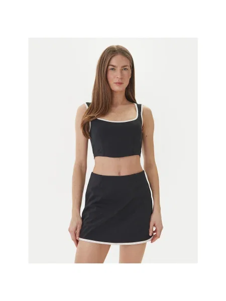Guess Felső Classic Fit fekete