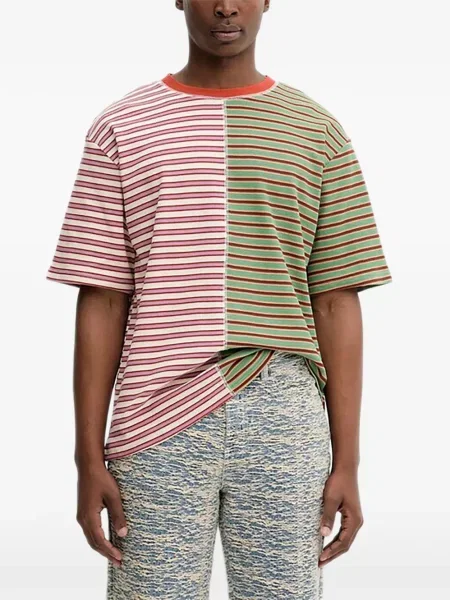 Tricou cu dungi Desigual cu dungi