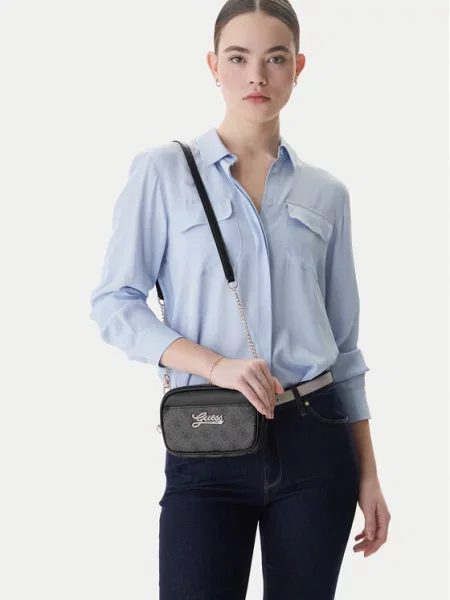 Geantă Guess negru