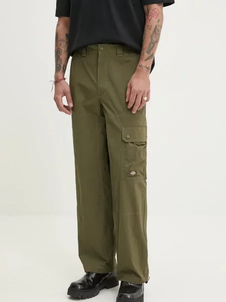 Dickies pantaloni Jackson Cargo Pant barbati drept verde