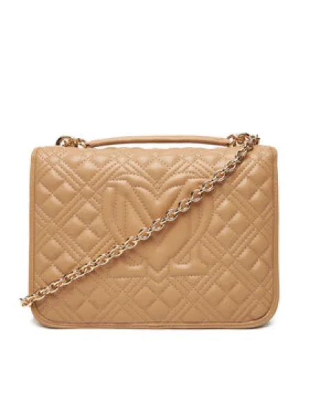 Táska LOVE MOSCHINO bézs