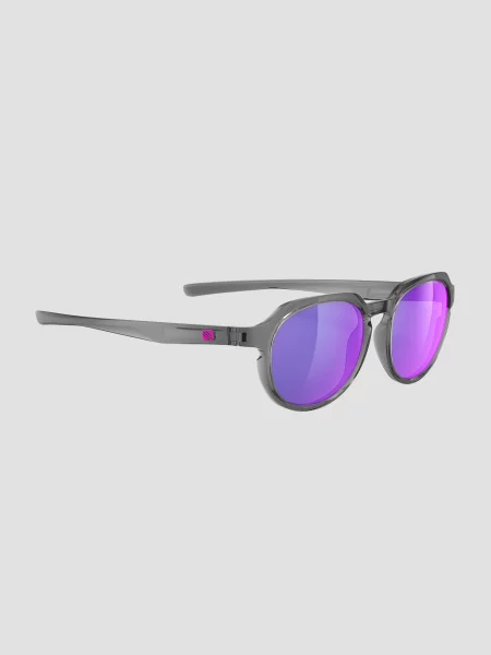Okulary Przeciwsłoneczne Rudy Project Glamshady Z Soczewkami Rp Optics Multilaser Violet szare