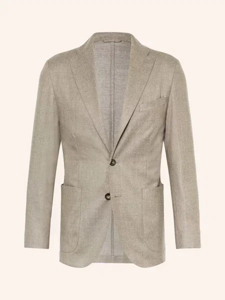 Eton Marynarka Slim Fit beige szara