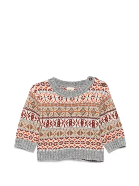 Sweter dziecięcy Bonton szary