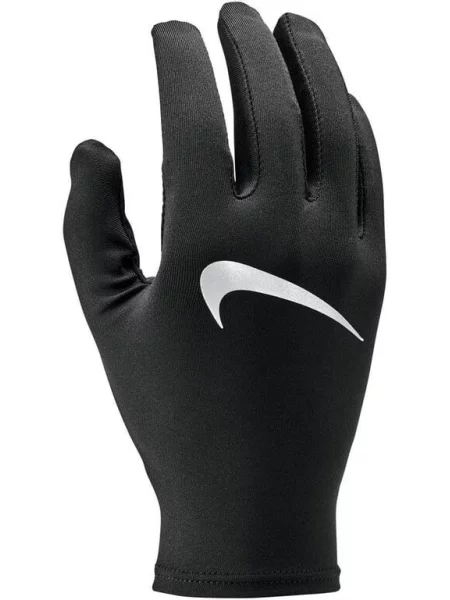 NIKE Rękawice MILER RUNNING GLOVES-S/M-Czarny czarne