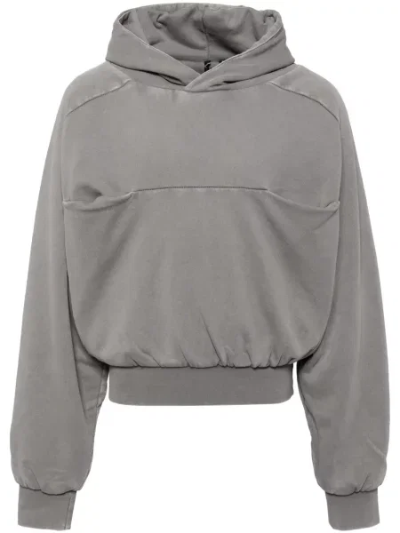 Mikina s kapucí Entire Studios s kapucí šedá