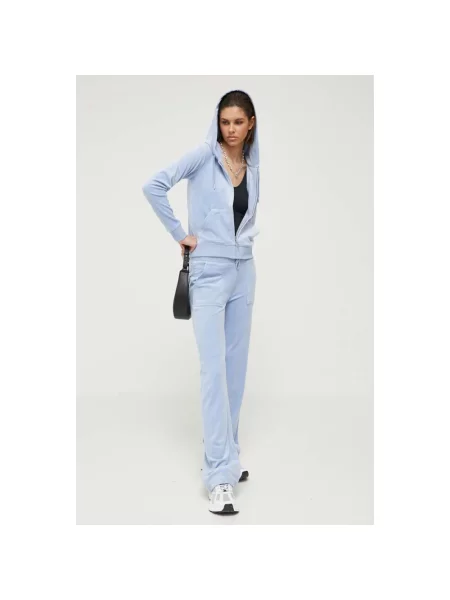 Bluza rozpinana Juicy Couture niebieska