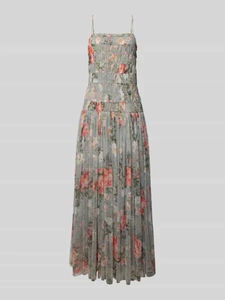 Sukienka wieczorowa z marszczonymi detalami Lace & Beads