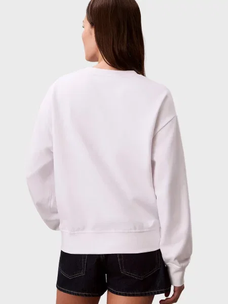 Свитшот Calvin Klein Jeans белый