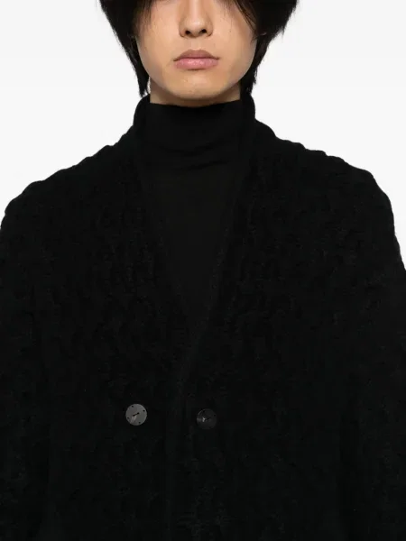 Cardigan Devoa tricotate negru