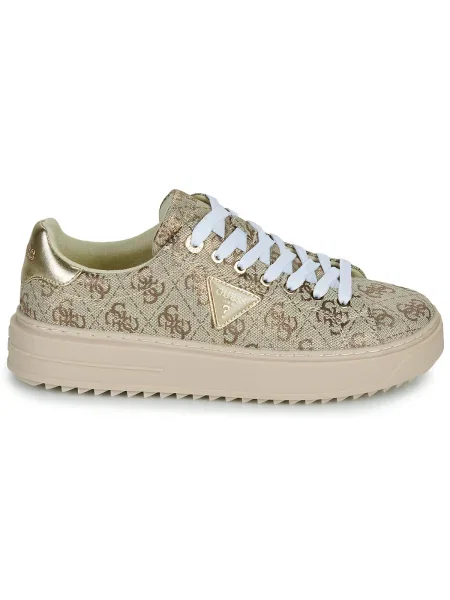 Guess Sneakersy Zlatá béžová