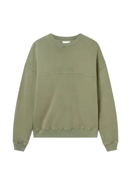 Pulover Axel Arigato cu broderie verde