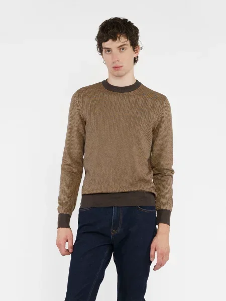 Arber Джемпер Бавовна/акрил бежевий