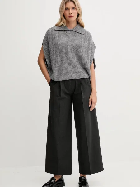 Пончо з додаванням вовни United Colors of Benetton сірий