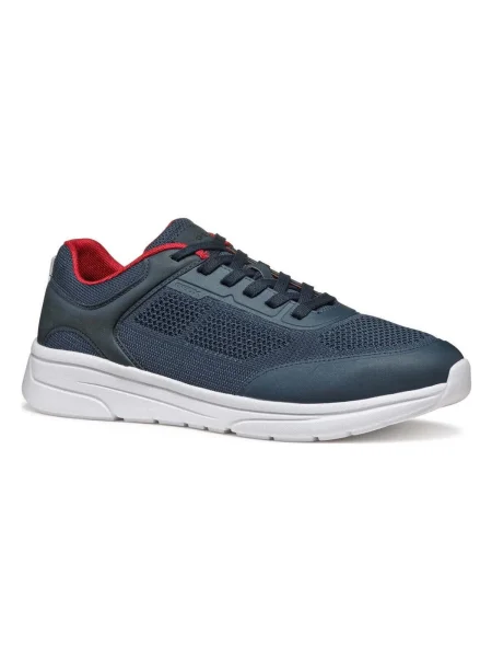 Sneakerși Geox albastru
