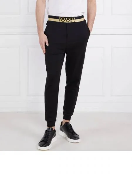 Joop! Homewear Pizsama nadrág fekete