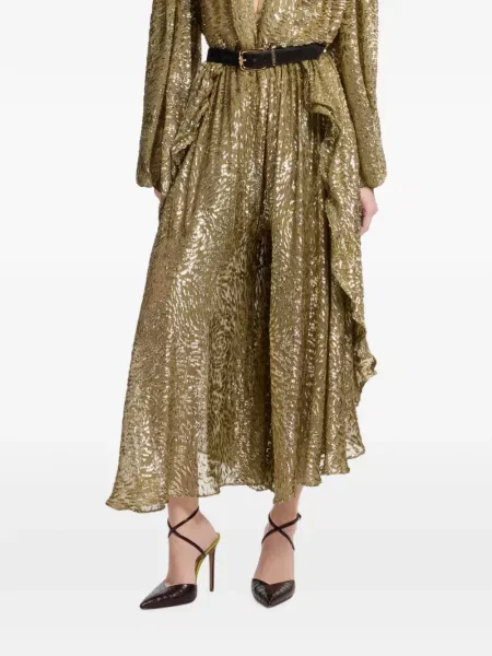 Pantaloni Elie Saab cu volane