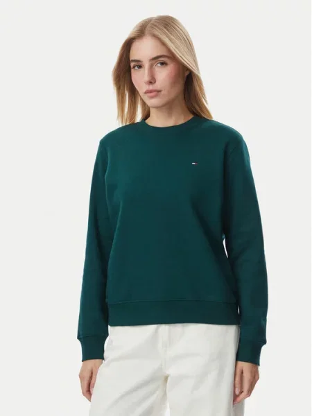Tommy Jeans Hanorac închis verde