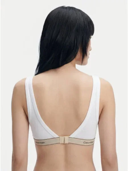 Calvin Klein Melltartó Lightly Lined fehér