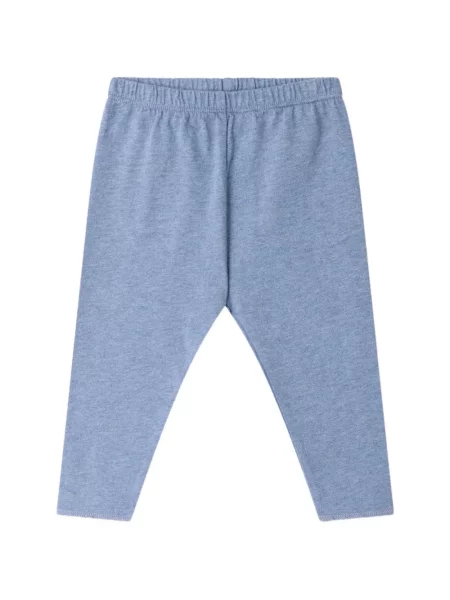Legginsy dziecięce Bonpoint niebieskie