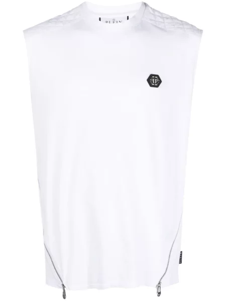 Tricou Philipp Plein alb