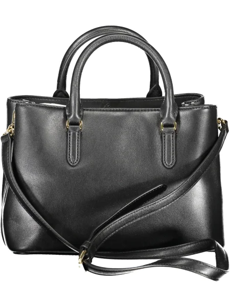 Torba typu kuferek z uchwytem model ‘MARCY’ Lauren Ralph Lauren czarna