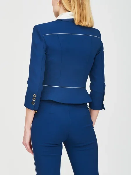 Пиджак Elisabetta Franchi синий