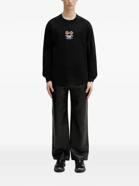Koszulka dziecięca Aape By A Bathing Ape czarna