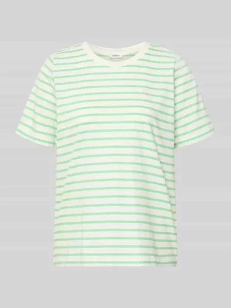T-shirt o kroju regular fit z czystej bawełny S.oliver Red Label