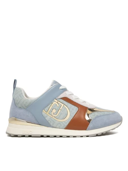 Liu Jo Sneakersy Maxi Wonder Low 03 niebieski