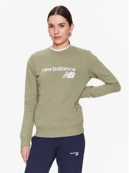New Balance Mikina Classic Core Zelená