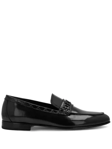 Pantofi loafer Philipp Plein din piele negru