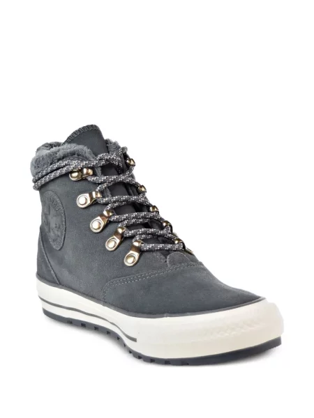Kožené retro tenisky Converse Chuck Taylor All Star s výšivkou černé