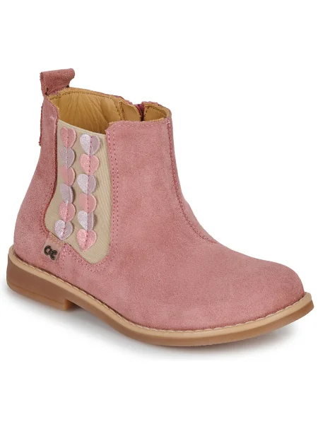 Pantofi copii Citrouille Et Compagnie roz