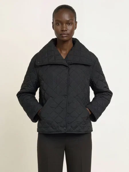 Calvin Klein Prošívaná Bunda černá