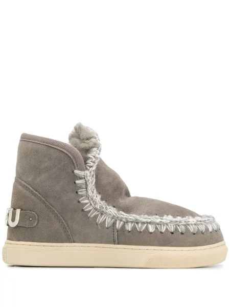 Botine Mou argintiu
